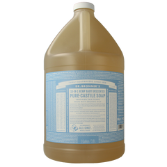 Dr Bronners Liquid soap baby mild 3800 Milliliter