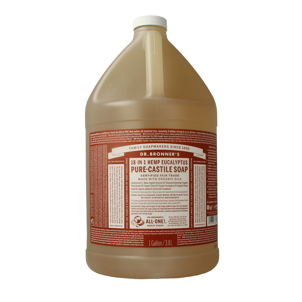 Dr Bronners Liquid soap eucalyptus 3800.00 Milliliter