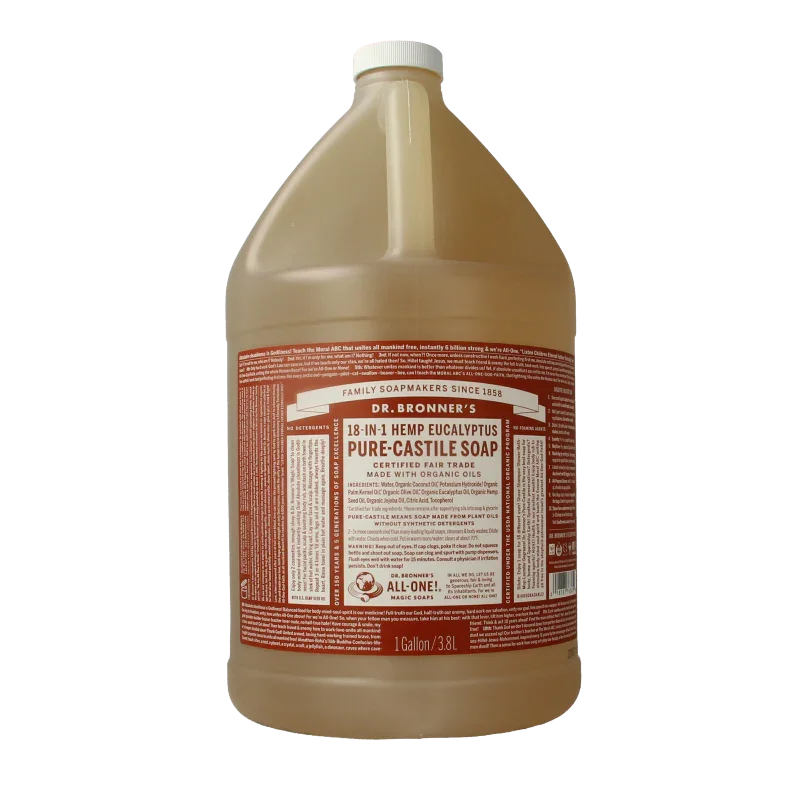 Dr Bronners Liquid soap eucalyptus 3800 Milliliter