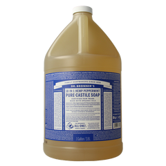 Dr Bronners Liquid soap peppermint 3800 Milliliter