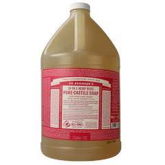 Dr Bronners Liquid soap roos 3800 Milliliter