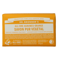 Bronners Toiletzeep citrus & orange 140 Gram
