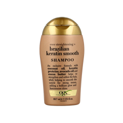 OGX Travelsize brazilian keratin smooth shampoo 88.7 Milliliter