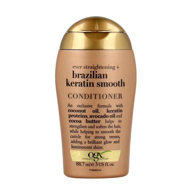OGX Travelsize brazilian keratin smooth conditioner 88.7 Milliliter