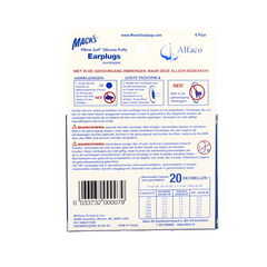 Macks Earplugs 6 Paar