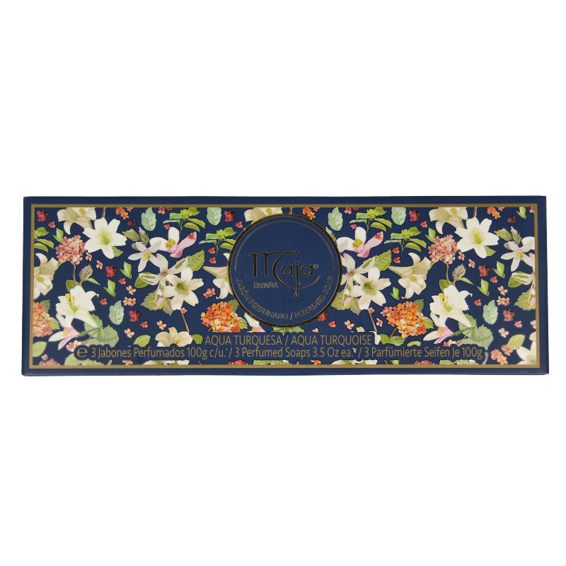 Maja Aqua Turquesa zeep geschenkverpakking 3 x 100g 1 Set