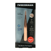 Tweezerman Slant tweezer rose goud 1.00 Stuks