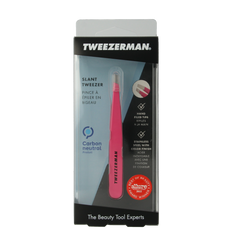 Tweezerman Slant pretty in pink 1.00 Stuks
