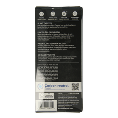 Tweezerman Slant tweezer klassiek stainless steel 1.00 Stuks