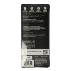 Tweezerman Slant tweezer klassiek stainless steel 1 Stuks