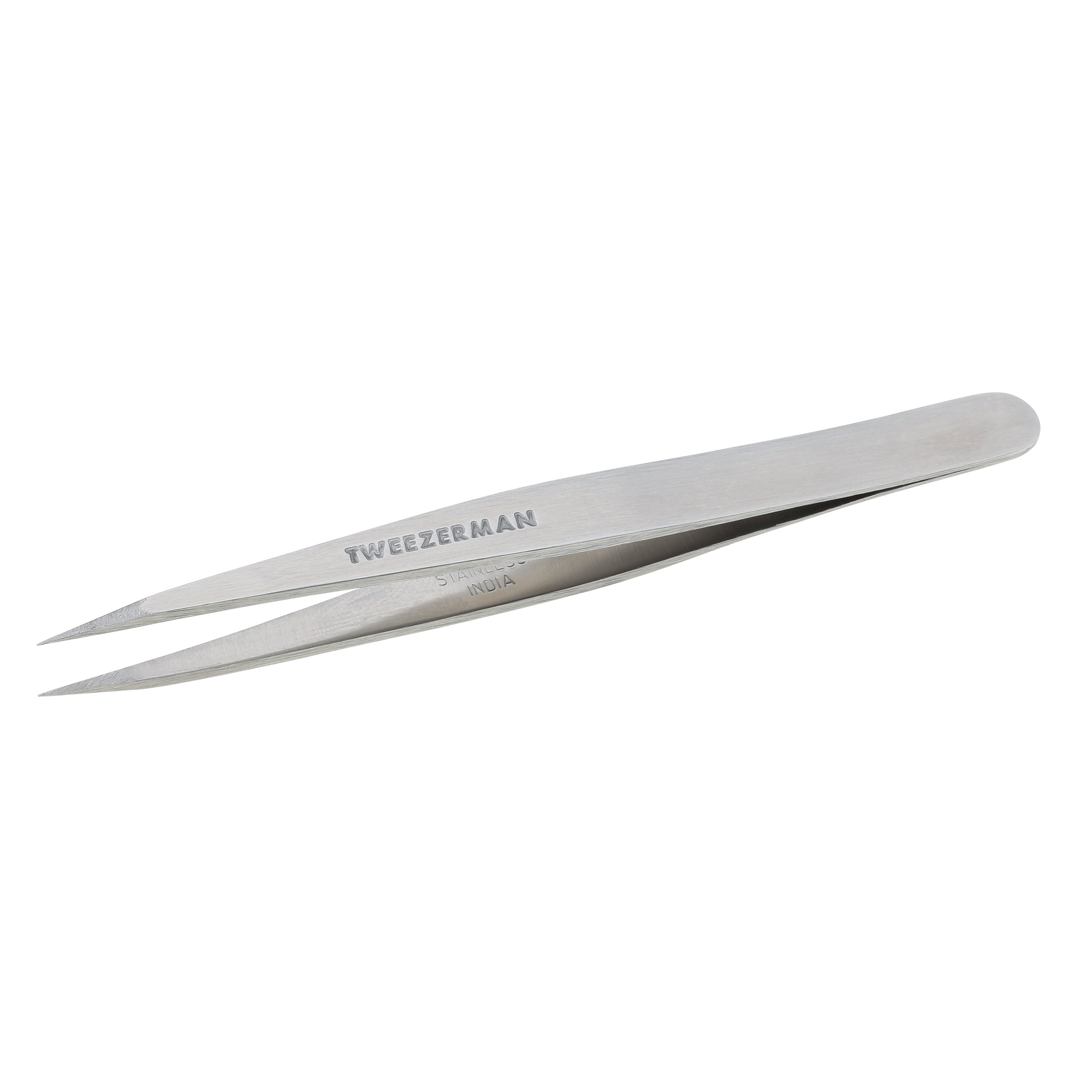 Tweezerman Tweezer punt klassiek stainless steel 1 Stuks