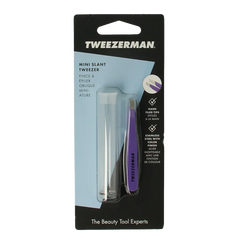 Tweezerman Mini slant tweezer blooming lilac 1.00 Stuks