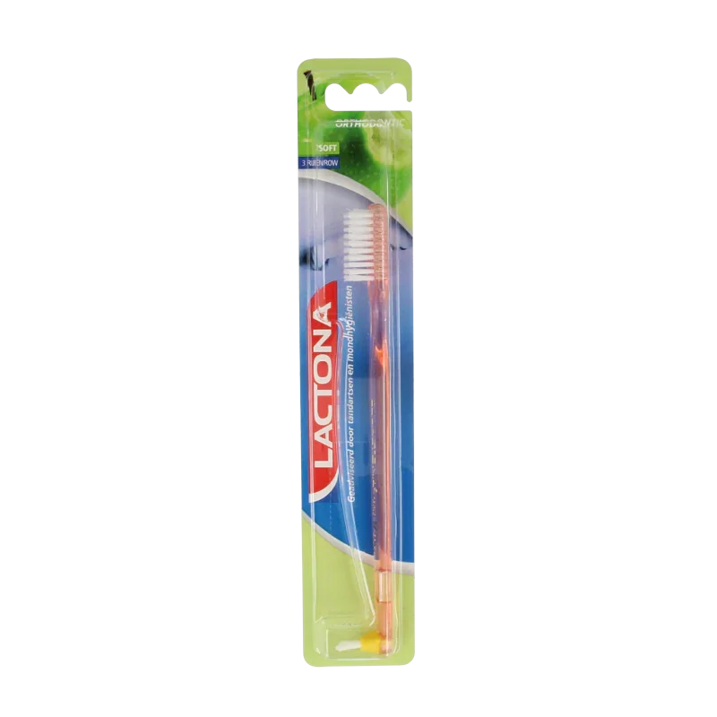 Lactona Tandenborstel 102 soft orthodontisch 1 Stuks