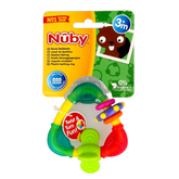 Nuby Bijtfiguur driehoekig hard en zacht 1.00 Stuks