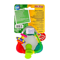 Nuby Bijtfiguur driehoekig hard en zacht 1 Stuks