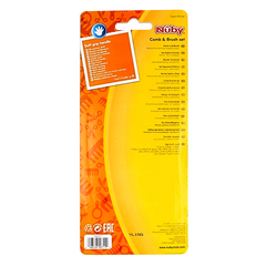 Nuby Kam & borstel set 1 Set