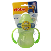 Nuby Trainingsfles anti lekspeen & lektuit 0+ assorti 1 Stuks