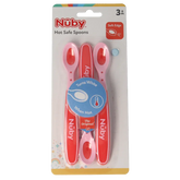 Nuby Warmtegevoelige lepeltjes 3+ maanden assorti 3 Stuks