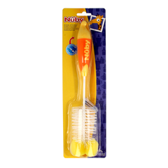 Nuby Flessenborstel met kleine speenborstel & sponsje 1.00 Stuks