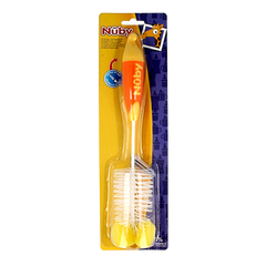 Nuby Flessenborstel met kleine speenborstel & sponsje 1 Stuks