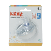 Nuby Vervangspeen beker ID10052 1.00 Stuks