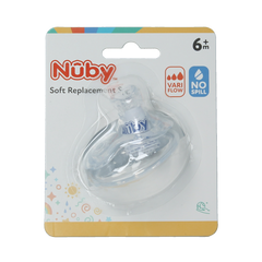 Nuby Vervangspeen beker ID10052 1.00 Stuks