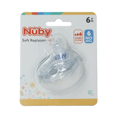 Nuby Vervangspeen beker ID10052 1.00 Stuks