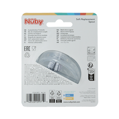 Nuby Vervangspeen beker ID10052 1.00 Stuks