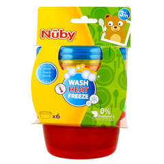 Nuby Snackkommetjes met deksel 300ml 6.00 Stuks