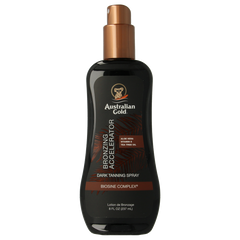 Australian Gold Dark tanning accelerator spray gel met bronzer 237 Milliliter