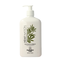 Australian Gold Hemp nation tan extender white peach hibiscus 535.00 Milliliter