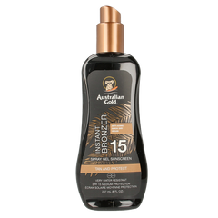Australian Gold Spray gel met bronzer SPF15 237 Milliliter