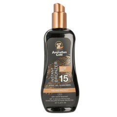 Australian Gold Spray gel met bronzer SPF15 237.00 Milliliter