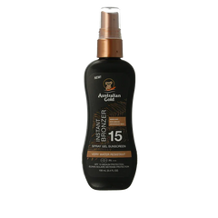 Australian Gold Spray gel met bronzer SPF15 100 Milliliter