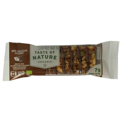 Taste Of Nature Dark chocolate coconut bio 40 Gram