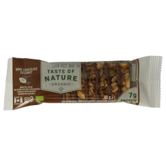 Taste Of Nature Dark chocolate coconut bio 40.00 Gram