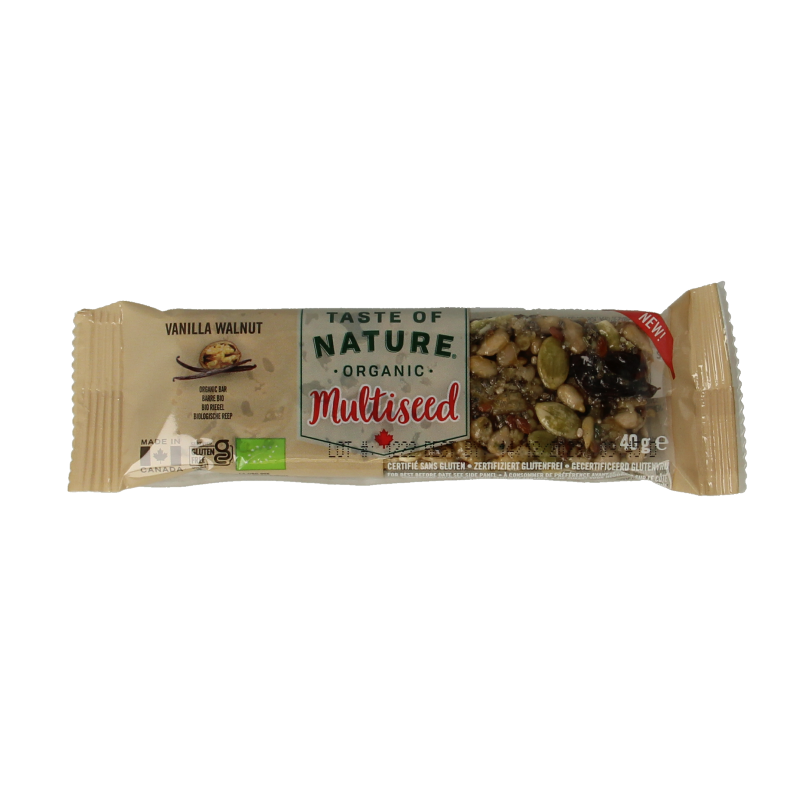Taste Of Nature Vanilla walnut bio 40 Gram