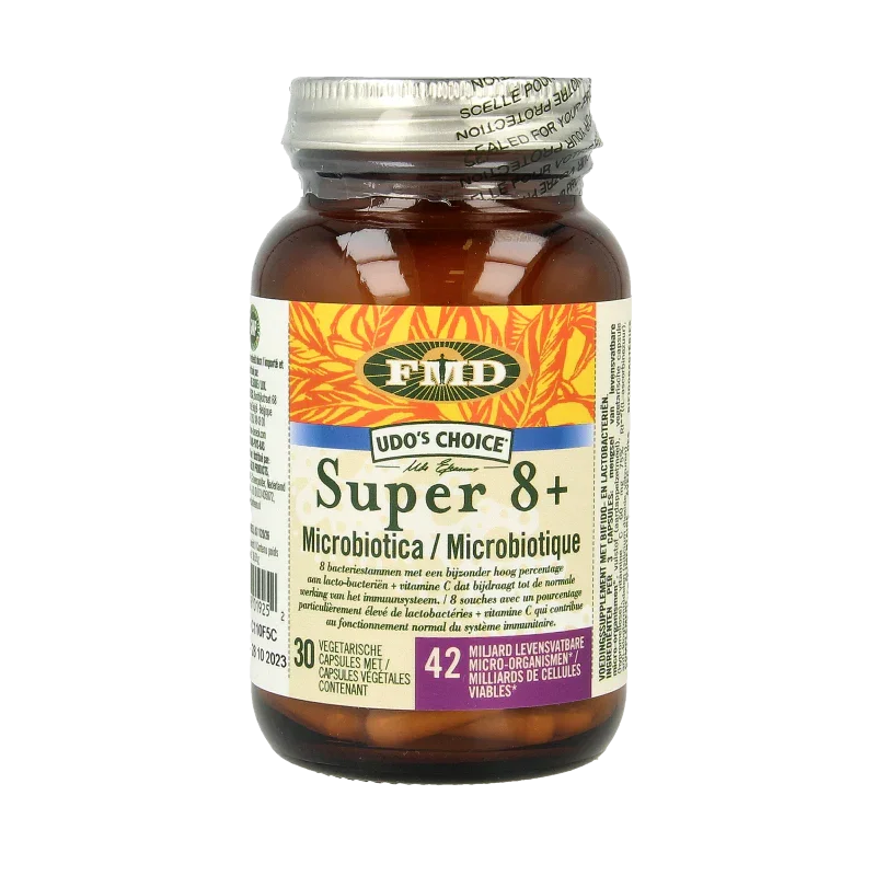 Udo's Choice Super 8+ microbiotica 30 Capsules