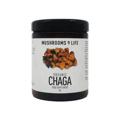 Mushrooms for Life Chaga poeder bio 60 Gram