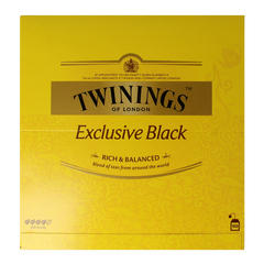 Twinings Exclusive black tea envelop 100 Zakjes