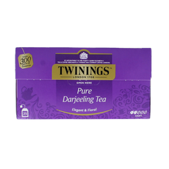 Twinings Darjeeling thee 25.00 Zakjes