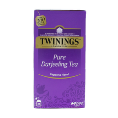 Twinings Darjeeling thee 25.00 Zakjes
