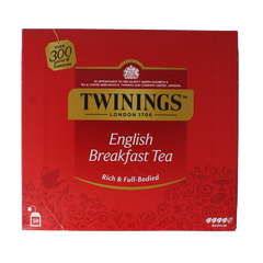 Twinings English breakfast envelop 50 Zakjes