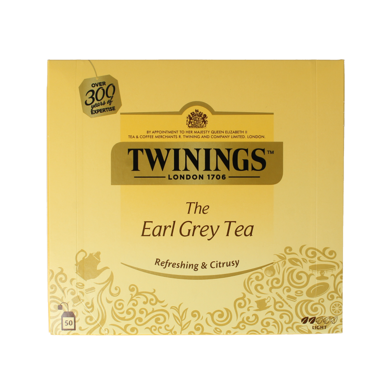 Twinings Earl grey envelop 50 Zakjes