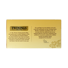 Twinings Earl grey envelop 50 Zakjes