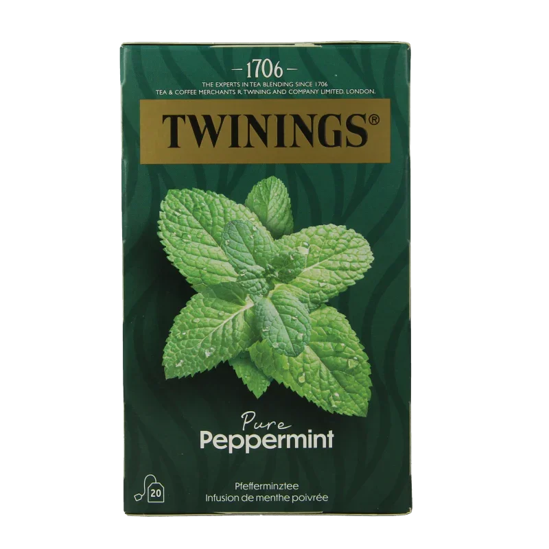 Twinings Pepermunt 20 Zakjes