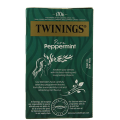 Twinings Pepermunt 20 Zakjes