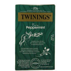 Twinings Pepermunt 20.00 Zakjes