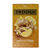 Twinings Citroen gember 20 Zakjes