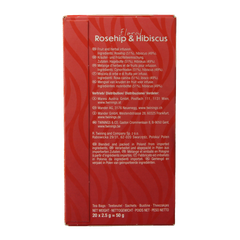 Twinings Rozenbottel hibiscus 20.00 Zakjes